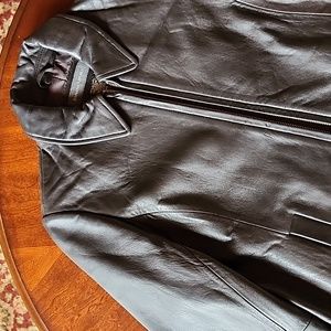 Banana Republic VTG Jacket Genuine Leather Womens Brown Color size XS